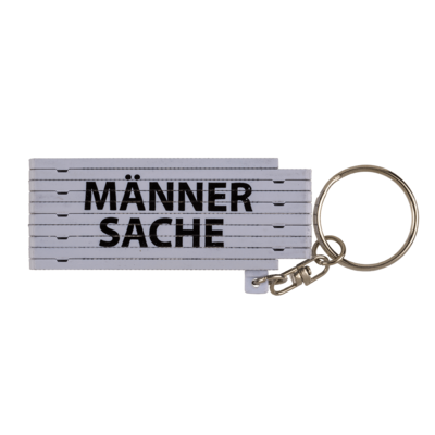 Keychain, Plastic Folding Ruler with wording,