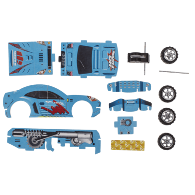 Kit auto da corsa fai da te, circa 13 x 5