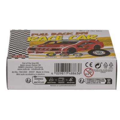 Kit auto da corsa fai da te, circa 13 x 5