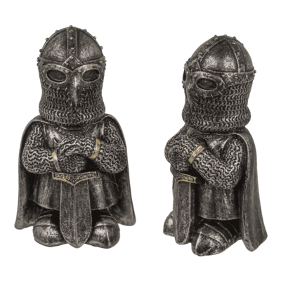 Knights, 4 assorted, 6 x 3,5 x 2,8 cm,