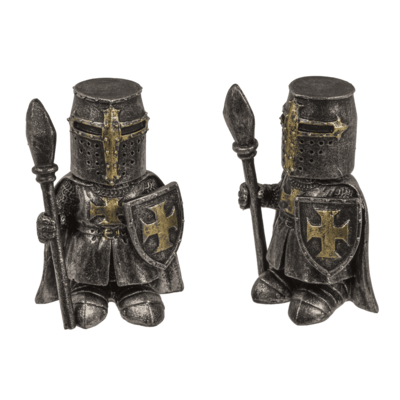 Knights, 4 assorted, 6 x 3,5 x 2,8 cm,