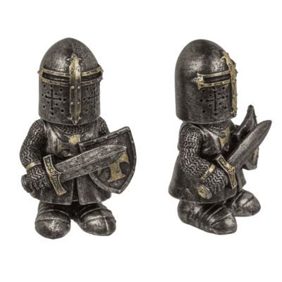 Knights, 4 assorted, 6 x 3,5 x 2,8 cm,