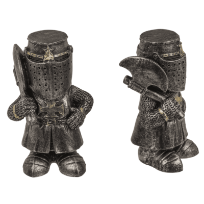 Knights, 4 assorted, 6 x 3,5 x 2,8 cm,