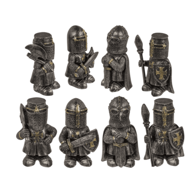 Knights, 4 assorted, X x X cm,