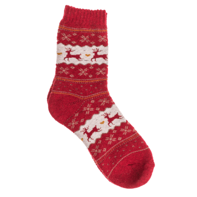 Knitted Socks, Unisex, Reindeer,