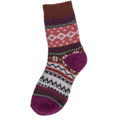 Knitted socks for women, Colorful,