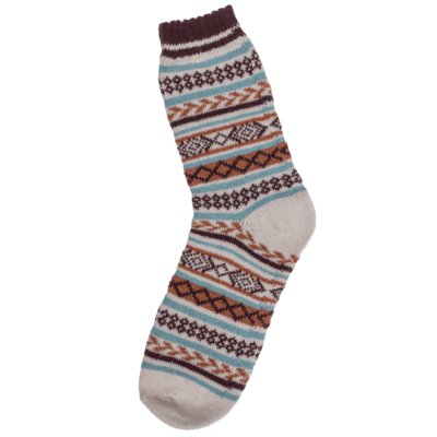 Knitted socks for women, Natural,