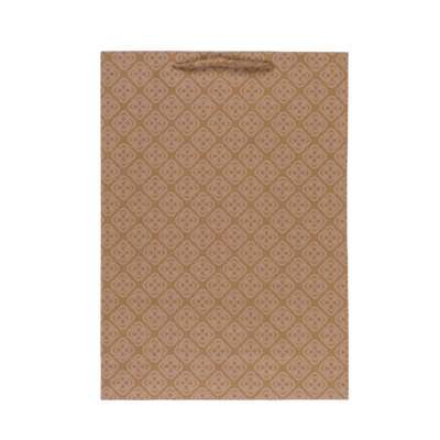 Kraft paper bag,with flower rank,