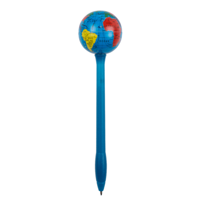 Kugelschreiber, Globus, ca. 17,5 cm,