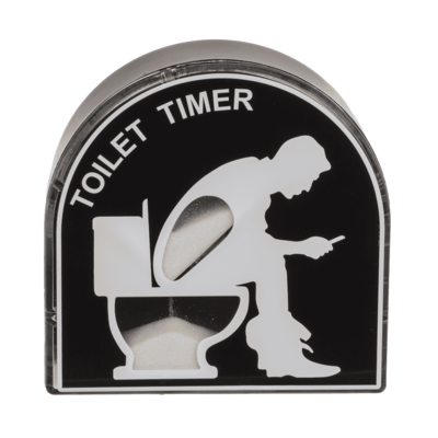 Kunststoff-Sanduhr, Toilet Timer,