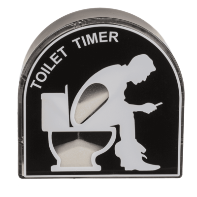 Kunststoff-Sanduhr, Toilet Timer,