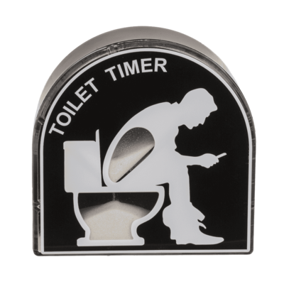 Kunststoff-Sanduhr, Toilet Timer,