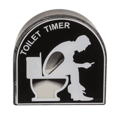 Kunststoff-Sanduhr, Toilet Timer,