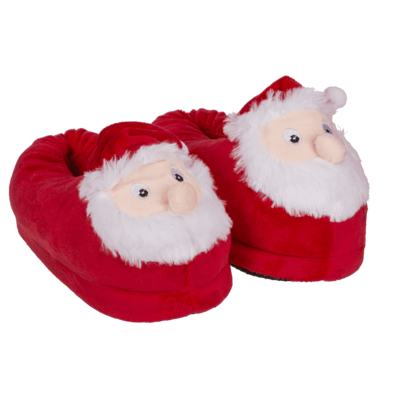 Kuschel-Pantoffeln, Weihnachtsmann,