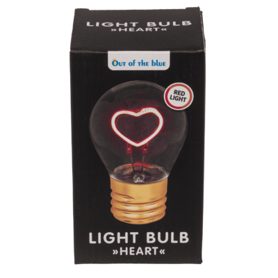 Lámpara LED brillante, corazón, incl. batería de