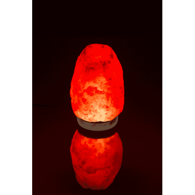Lampada LED in cristallo di sale, cambia colore