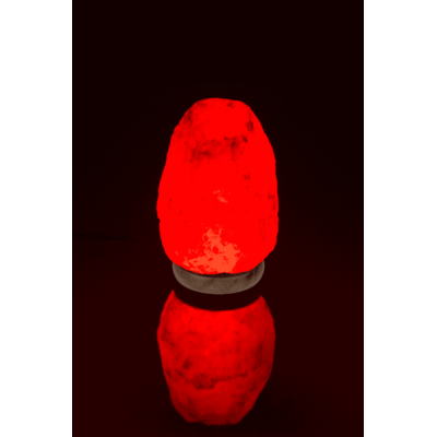 Lampada LED in cristallo di sale, cambia colore