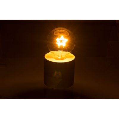 lampe à incandescence motif, Noël, 8,5 x 16 cm,