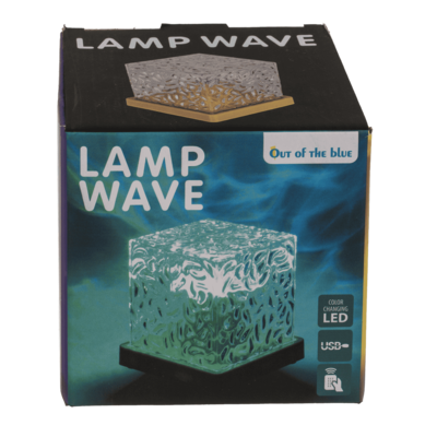 Lampe acrylique, Waves