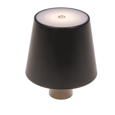 Lampe de bouteille LED, noir,