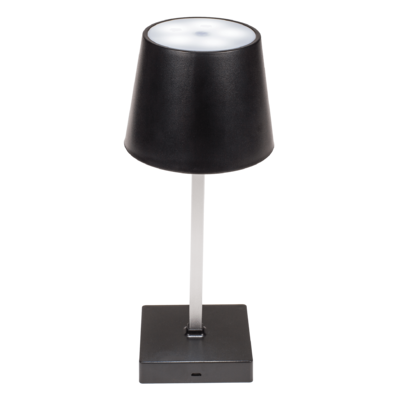 Lampe de table noir avec LED,