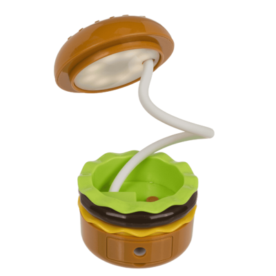 Lampe LED de table et de nuit, Burger