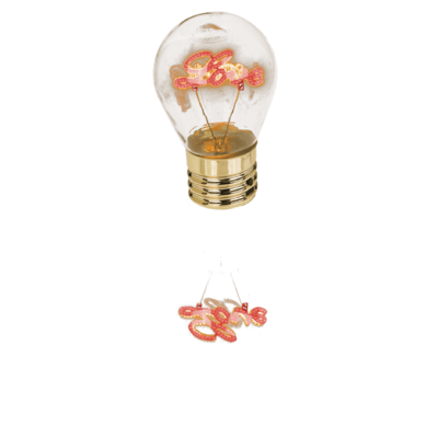 Lampe LED incandescente, Love