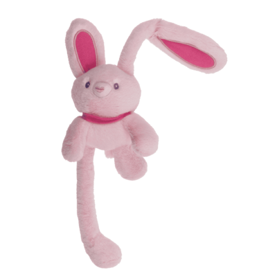 Lapin en peluche avec oreilles pop-up, 28 cm