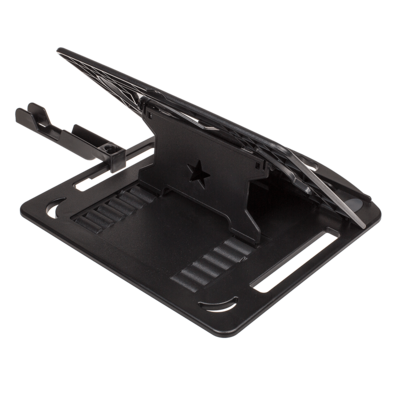 Laptop Stand with Universal Phone Holder,