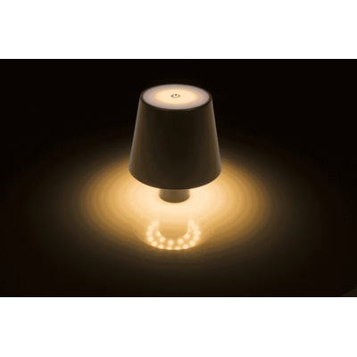 LED bottle lamp, black, 3 modes (on/off/dim.),