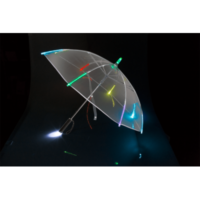 LED Regenschirm, D: 98 cm,