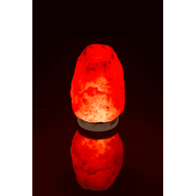 LED salt cristal lamp, colour-changing,