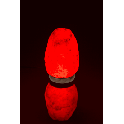 LED salt cristal lamp, colour-changing,