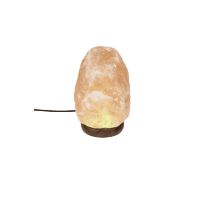 LED salt cristal lamp, warm white,