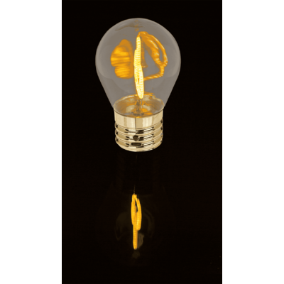 Light Bulb, middle finger, incl. Lithium battery