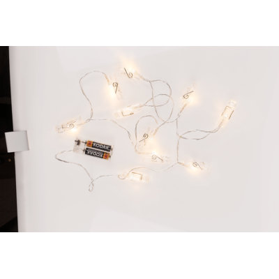 Light chain, Photo Peg, with 10 LED,