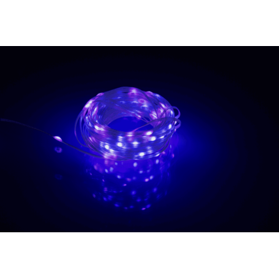 Light chain with colour-changing LEDs, 10 m,