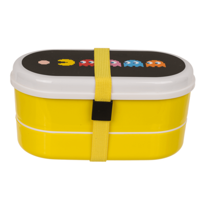 Lunch box, Pac-Man, with 2 compartments,