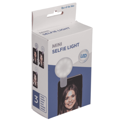 Luz mini para selfies, aprox. 62 x 42 x 38 mm,