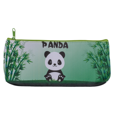 Mäppchen, Panda, mit Reissverschluss,