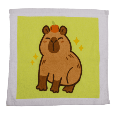 Magic cotton towel, Capybara,