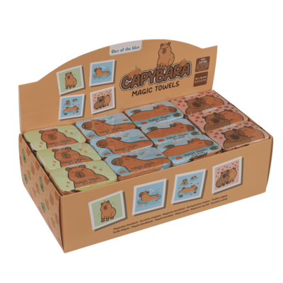 Magic cotton towel, Capybara,