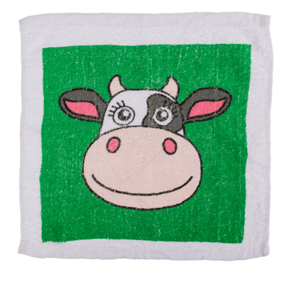 Magic cotton towel, Farm Animals,