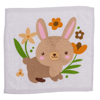 Magic cotton towel, forrest animals,