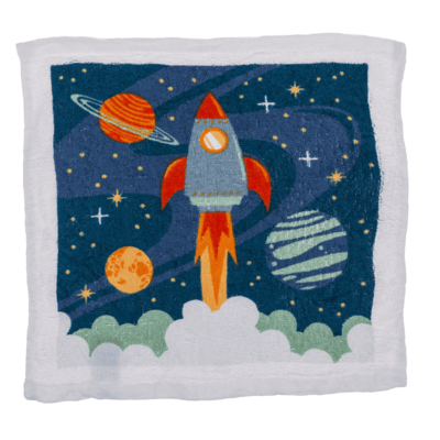 Magic cotton towel, space,