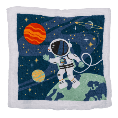 Magic cotton towel, space,