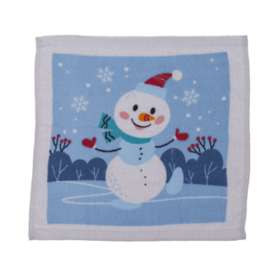 Magic cotton towel, Winter Friends,