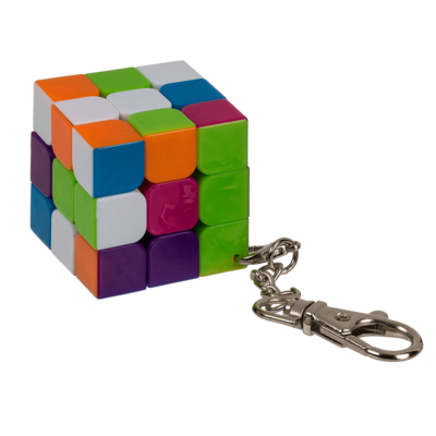 Magic Cube with carabiner hook,