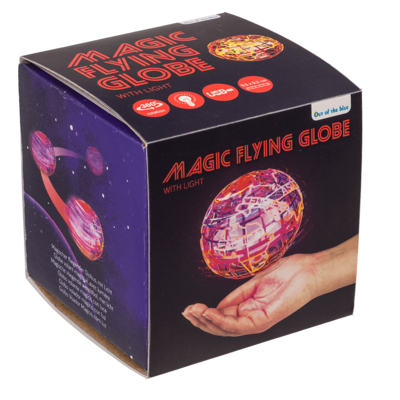 Magic Flying Globe, red/yellow,