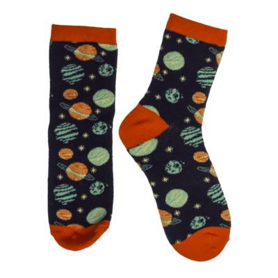 Magische Kindersocken, Space, 1 Paar,